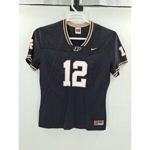 Vintage Nike Team University Of Purdue Boilermakers #12 Football Jersey XL 16-18